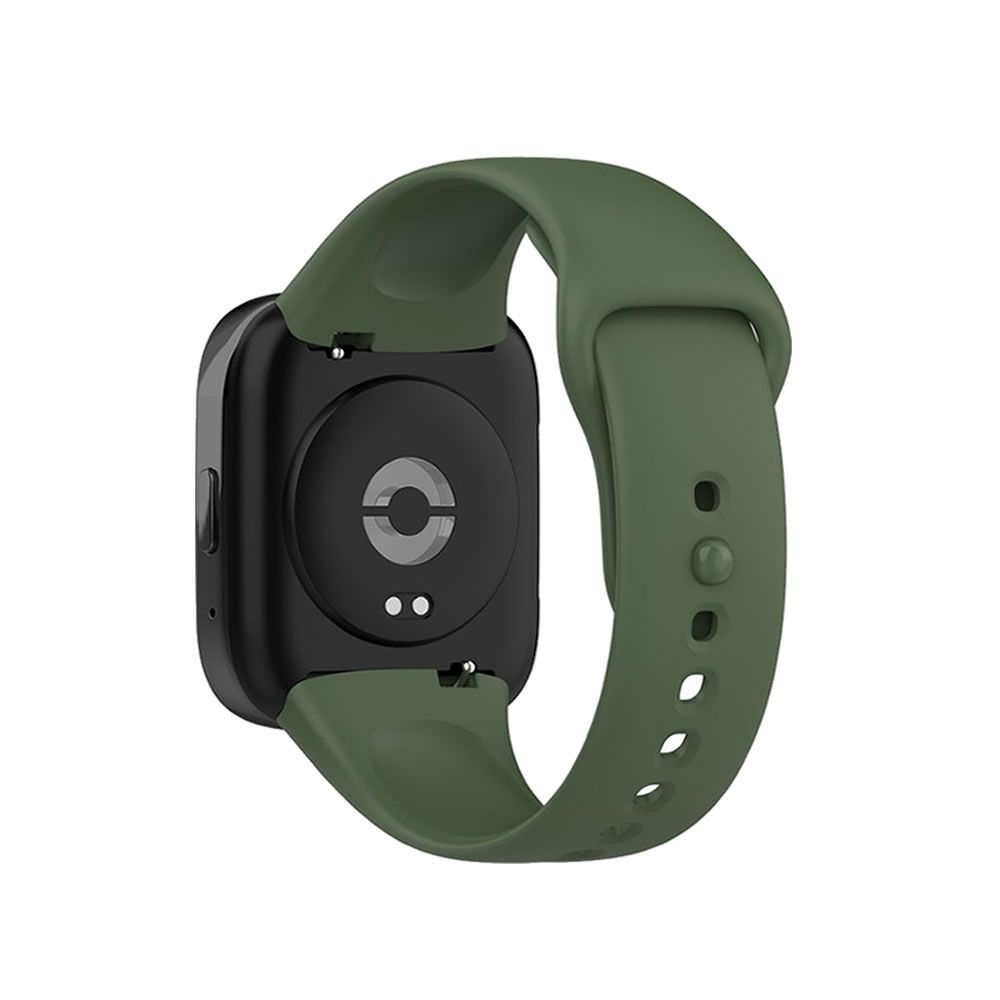 Pulseira Silicone Xiaomi Redmi Watch 3 Active/Watch 3 Lite Verde Escuro