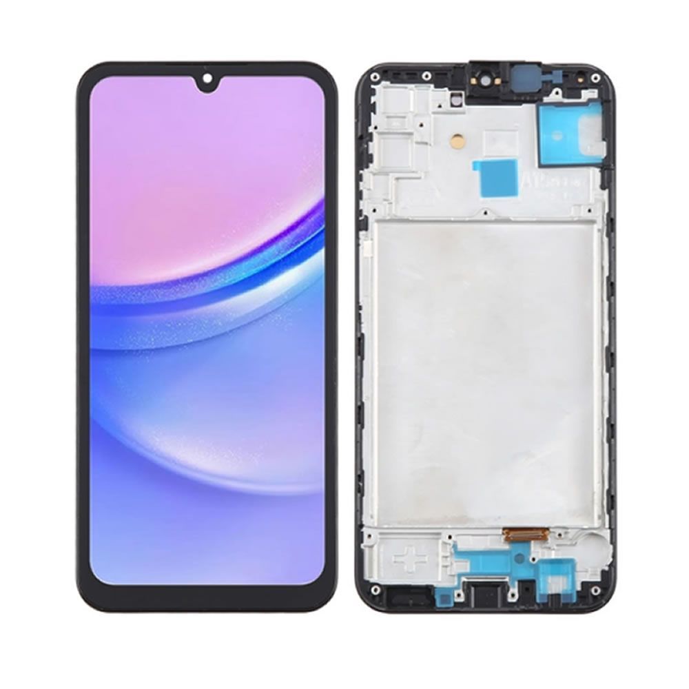 Touch+Display Com Frame Samsung Galaxy A15 4g/5g/A155/A156 6.5" Preto Oled Touch+Display Com Frame Samsung Galaxy A15 4g/5g/A155/A156 6.5" Preto Oled