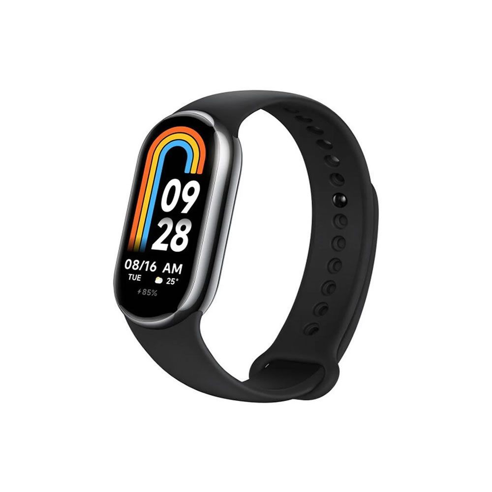 New Science Mi Band M8 Black Silicone Wristband New Science Mi Band M8 Black Silicone Wristband