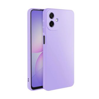 Capa Silicone Gel Samsung Galaxy A07 Lilás Com Protetor De Câmera