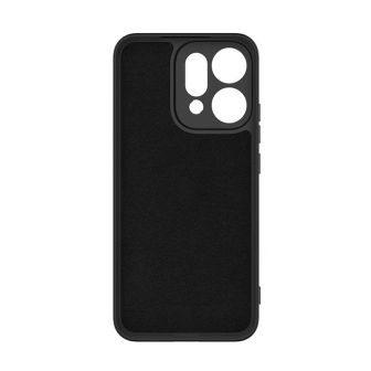 Capa Silicone Gel Oppo Reno14 Preto Com Protetor De Câmera
