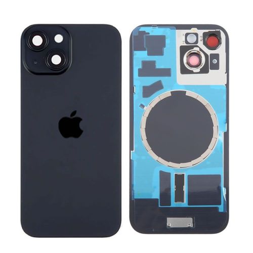 Tampa Traseira Apple Iphone 15 Preto Com Lente de Câmera