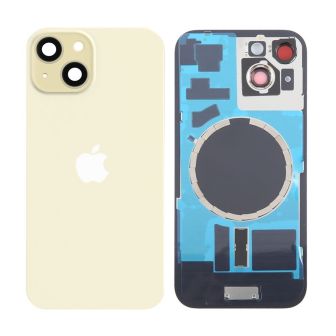 Apple Iphone 15 Yellow Back Cover With Camera Lens