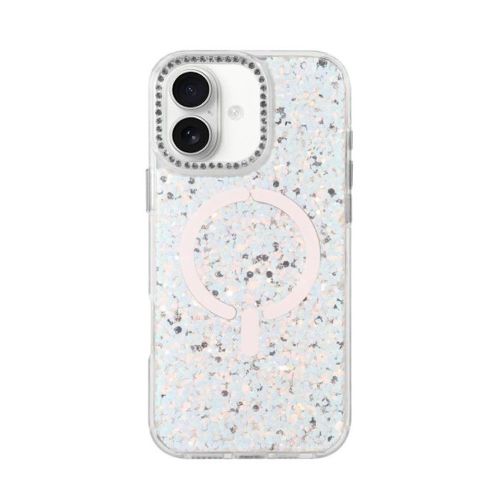 Apple iPhone 17 Glitter MagSafe Hard Silicone Case