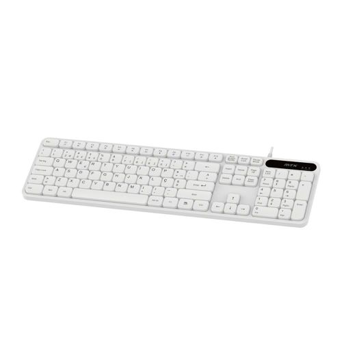 MTK TG7278 White Keyboard 105 Keys 1.5m (Portuguese)