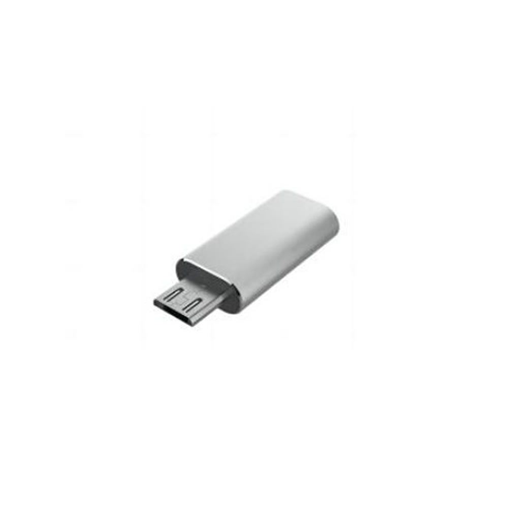 Adaptador De Lightning Para Micro USB One Plus NB1367 Prata Adaptador De Lightning Para Micro USB One Plus NB1367 Prata