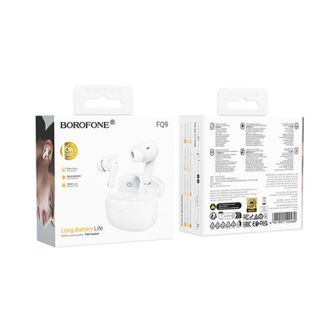 Earbuds Borofone FQ9 Branco Bluetooth TWS