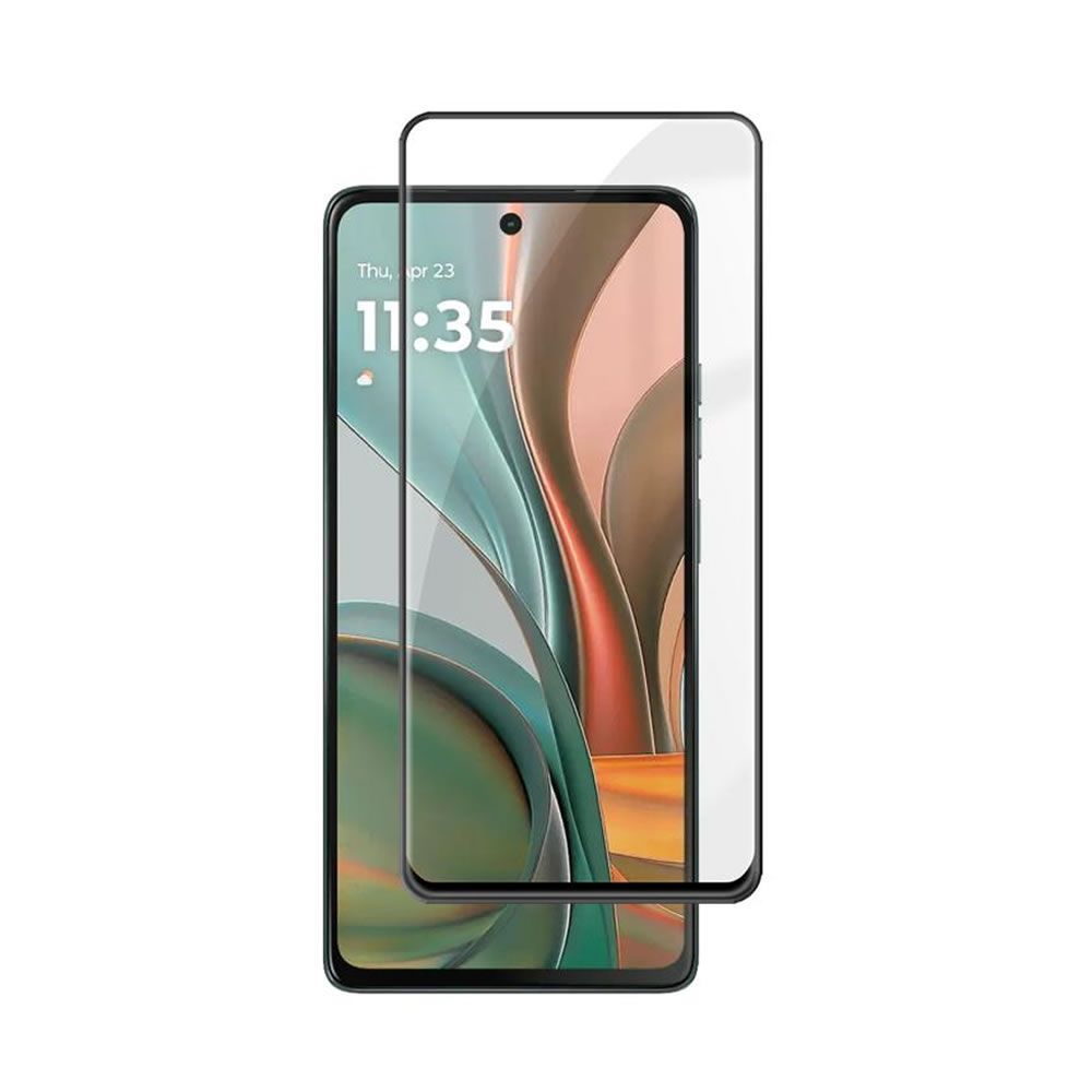 Motorola Moto G75 6.78" Black 5D Full Screen Glass Protector