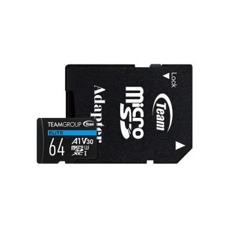 Cartão De Mémoria Team Group 64GB Class 10 Micro SD Com Adaptador