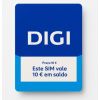 Cartão SIM DIGI Pré-Pago OEM 10€ Saldo