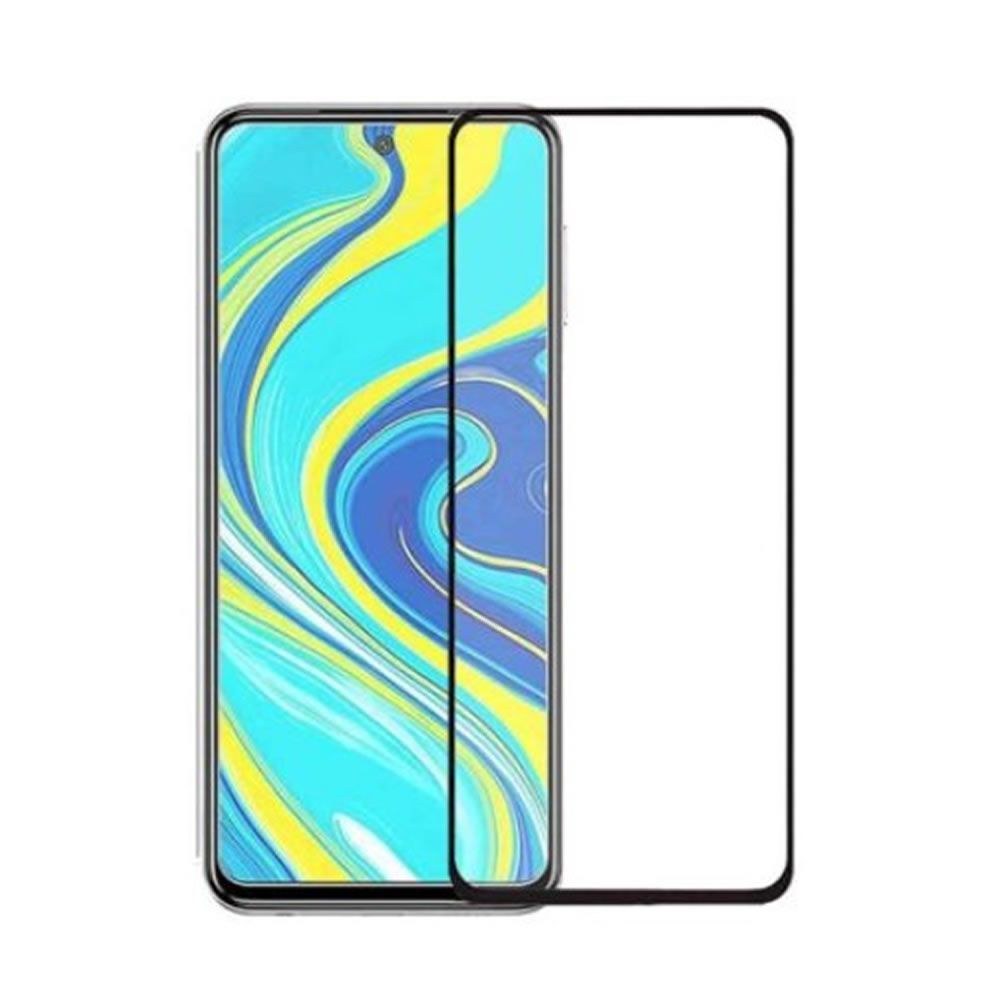 Pelicula De Vidro 5D Completa Xiaomi Redmi Note 9S/Redmi Note 9 Pro 6.67" Preto Anti-Estático
