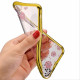 Capa Com Flor Desenho Samsung Galaxy A30s Dourado