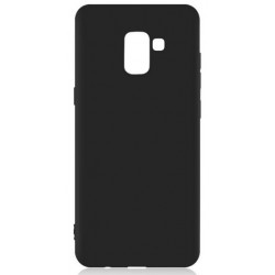 Silicone Cover Case Samsung Galaxy A6 2018 Matte Black