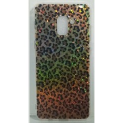 Cover Tpu With Leopard Design For Samsung Galaxy A8 Plus