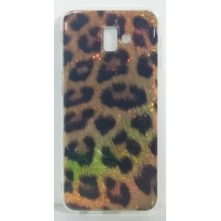 Cover Tpu With Leopard Design For Samsung Galaxy J6 Plus