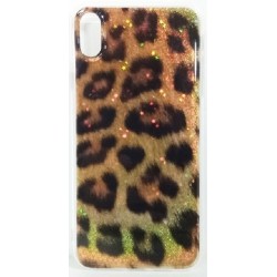 Cover Tpu With Leopard Design For Iphone Xs Max (6.5)