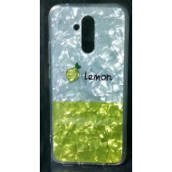 Capa De Silicio Bling Glitter Para Huawei Mate 20 Lite Limon