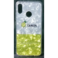 Cover Silicone Bling Glitter For Huawei P20 Lite Lemon