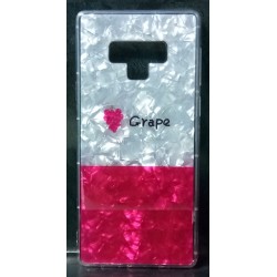 Cover Silicone Bling Glitter For Samsung Galaxy Note 9 Grape