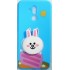 Cover Silicone With Doll 3d For Huawei Mate 20 Lite Blue