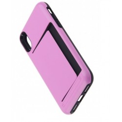 Cover Professional With Card Holder For Iphone Xs Max Pink