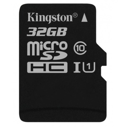  Tarjeta De Memoria Kingston 32gb Clase 10 Microsd Sdhc Con Adaptador