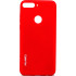 Capa Tpu+Lining Case Huawei Y7 2018 Rojo