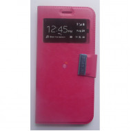 Capa Flip Cover Com Janela Apple Iphone 5 Rosa