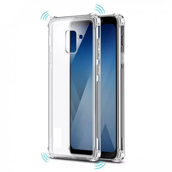 Capa Silicone Anti-Choque Samsung Galaxy J6 2018 Transparente