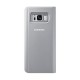 Samsung Galaxy S8 Plus S8 Clear View Flip Case + Ef-Zg935csegww Silver