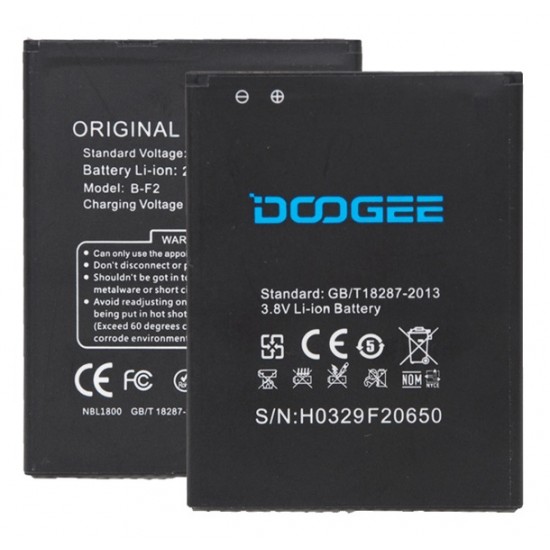 Battery Doogee F2 Ibiza 3.8v 2500mah