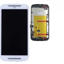 Touch+Display With Frame Motorola Moto E Dual/XT1022 4.3" White