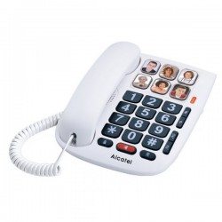 Telefone C/Fios Alcatel Tmax 10 Branco