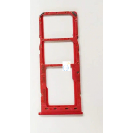 Sim Holder Samsung A20 A205 Rojo