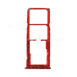 Sim Holder Outside Samsung A30 A305 Red