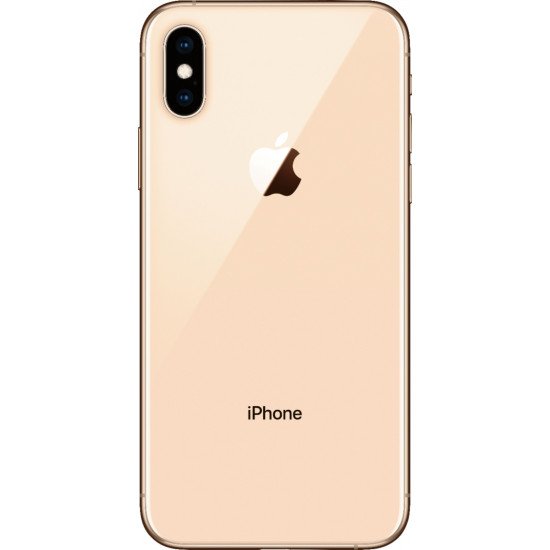 Tampa Traseira Apple Iphone Xs Dourado