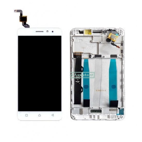 Touch+Display With Frame Lenovo K6 5.0" White