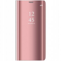 Flip Cover Clear View Standing Cover Samsung S9 Plus Compatible Pink