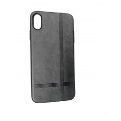 Leather Case For Apple Iphone Xs Max  Gray