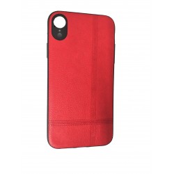 Leather Case For Apple Iphone Xr  Red