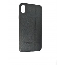 Leather Case For Apple Iphone Xs Max  Black