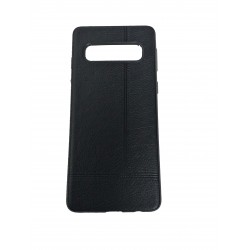 Leather Case For Samsung Galaxy S10 Black