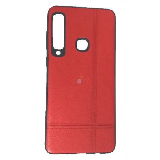 Capa De Couro Para Samsung Galaxy  A9 2018 Rojo