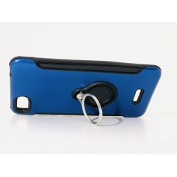 Silicone Case With Metal And Finger Ring  Redmi 6a Blue