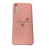 Silicone Case With  Design Samsung Galaxy A10 Pink