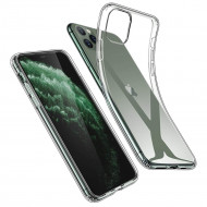 Apple Iphone 11 Pro Max Funda De Silicona Color De Esquina Flexible Transparente