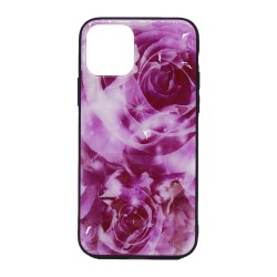 Apple Iphone 11 Pro Max Hard Case Cover Crystal Design Rose