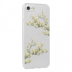 Apple Iphone Xr Silicone Case Flower Design Magnolia