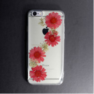 Capa De Silicone Vennus Real Flor Para Apple Iphone 6 Flora