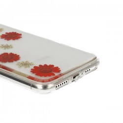 Huawei Y6 2019 Vennus Real Flower Silicone Case Flora